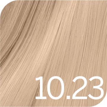 extra hellblond irisé gold