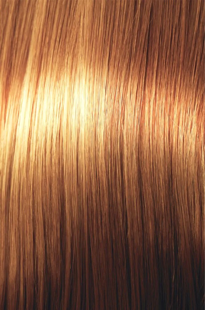 mittelblond gold kupfer