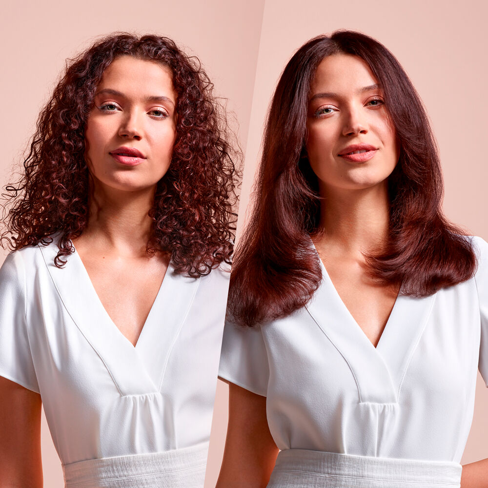 Dyson Airstrait Haarglätter in ceramic pink und rosé