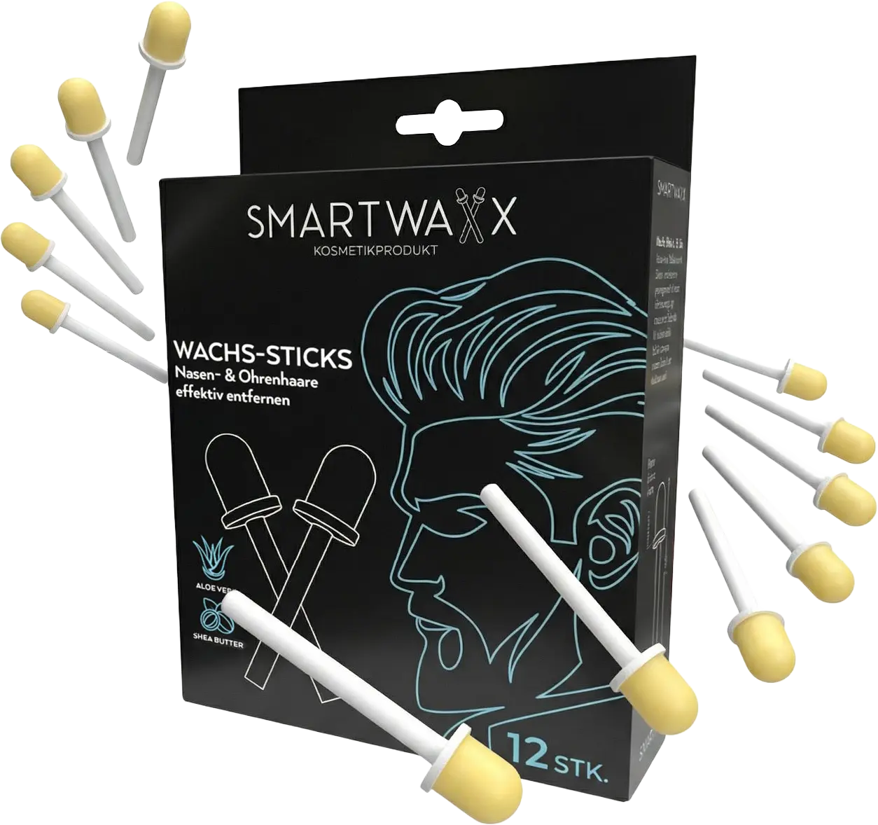 smartwaxx-smart-wax-wachs-sticks-12-stueck-produktbild-zur-entfernung-von-nasen-und-ohrenhaaren