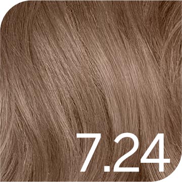 mittelblond irisé braun