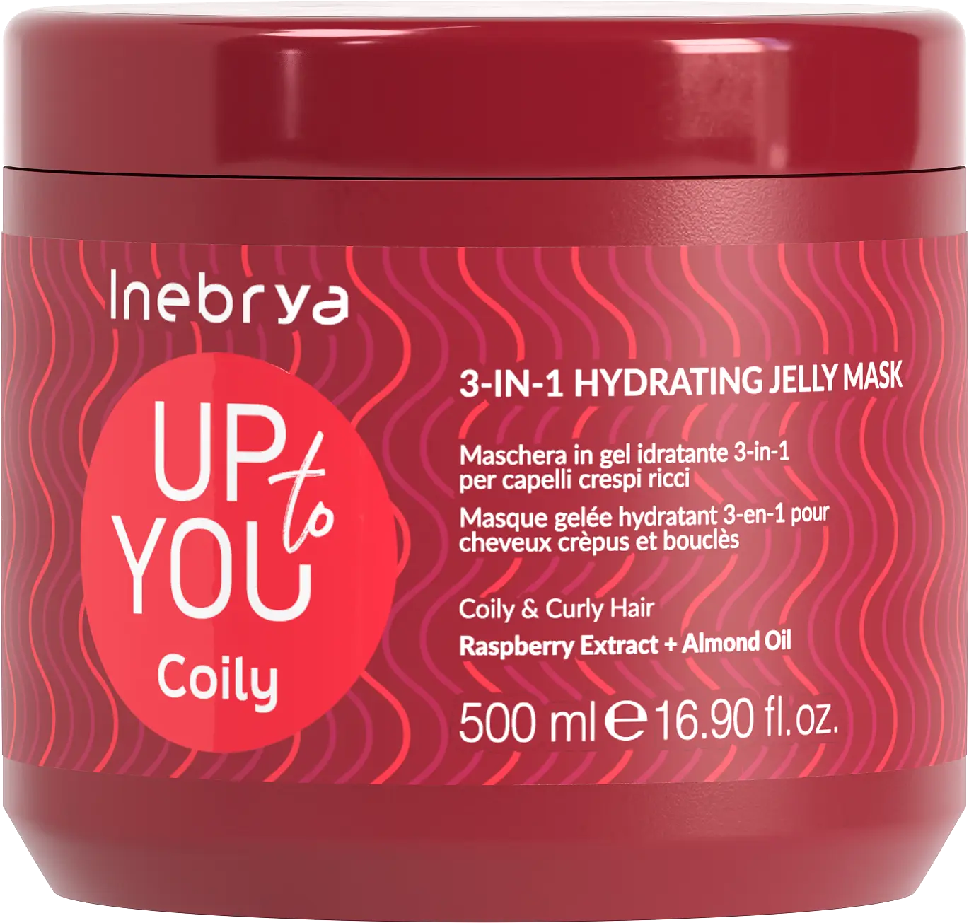 roter-tiegel-inebrya-up-to-you-coily-3-in-1-hydrating-jelly-mask-500ml-fuer-lockiges-und-krauses-haar