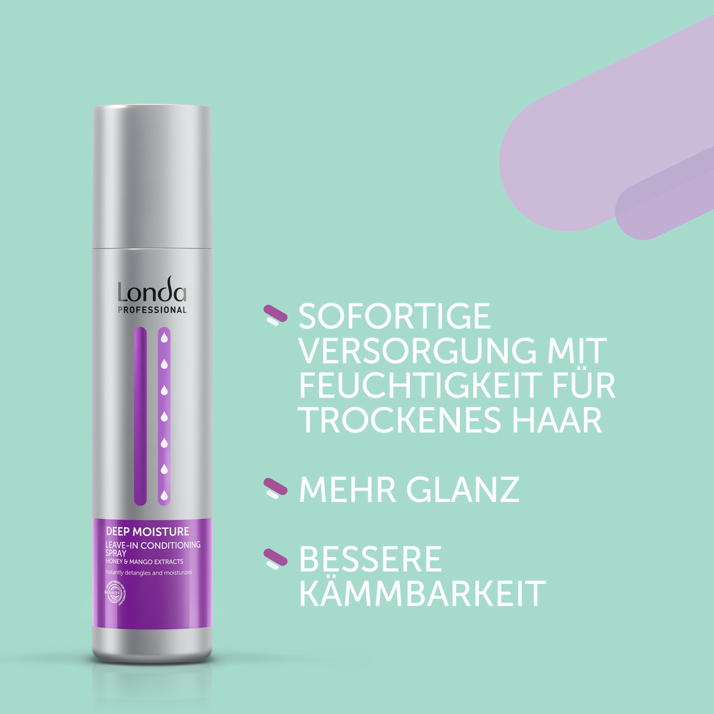 londa-vorteile-deep-moisture-conditioner-leave-in-spray-fuer-sproedes-haar-graue-flasche-mit-lilanen-akzenten-logo-text-250-ml