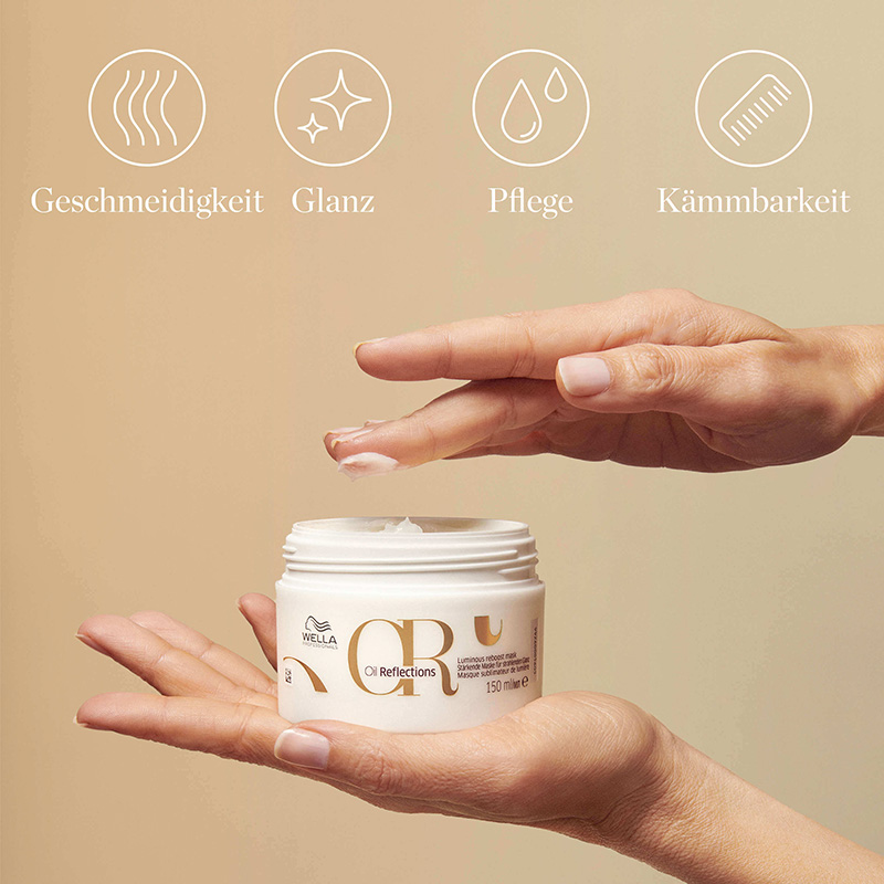 Wella Oil Reflections Haarmaske für alle Haartypen