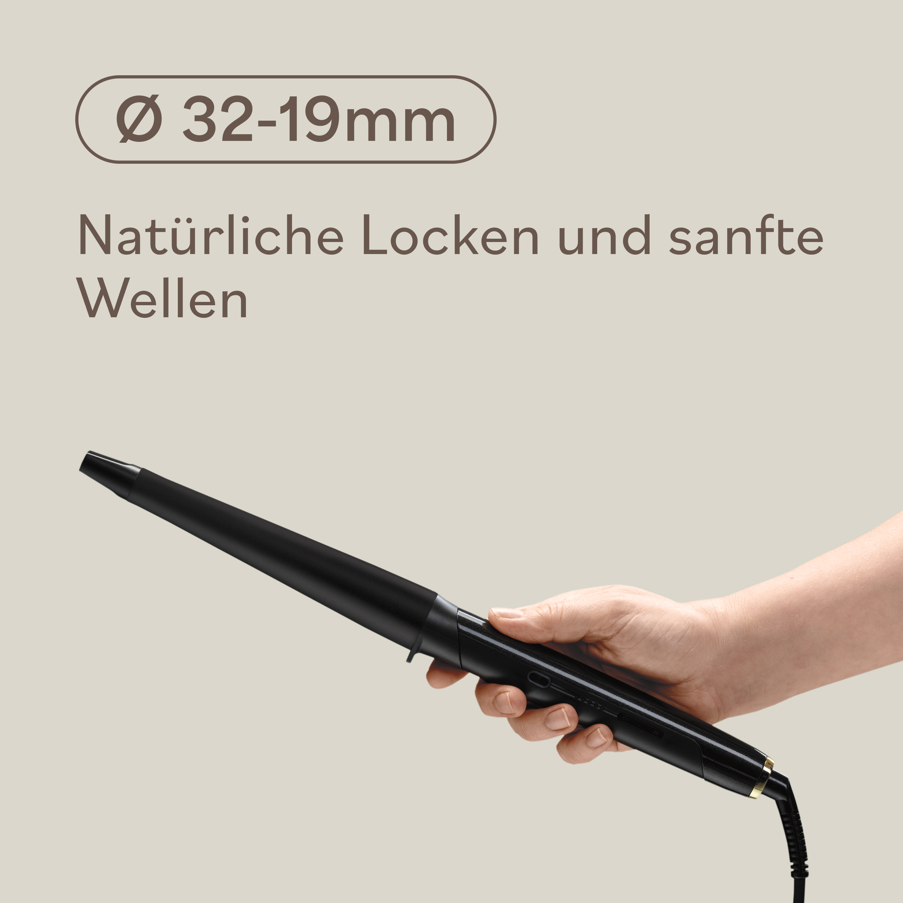 babylisspro-high-performance-konischer-lockenstab-mit-32-bis-19-mm-mit-info-fuer-natuerliche-locken-und-sanfte-wellen-in-der-hand-gehalten