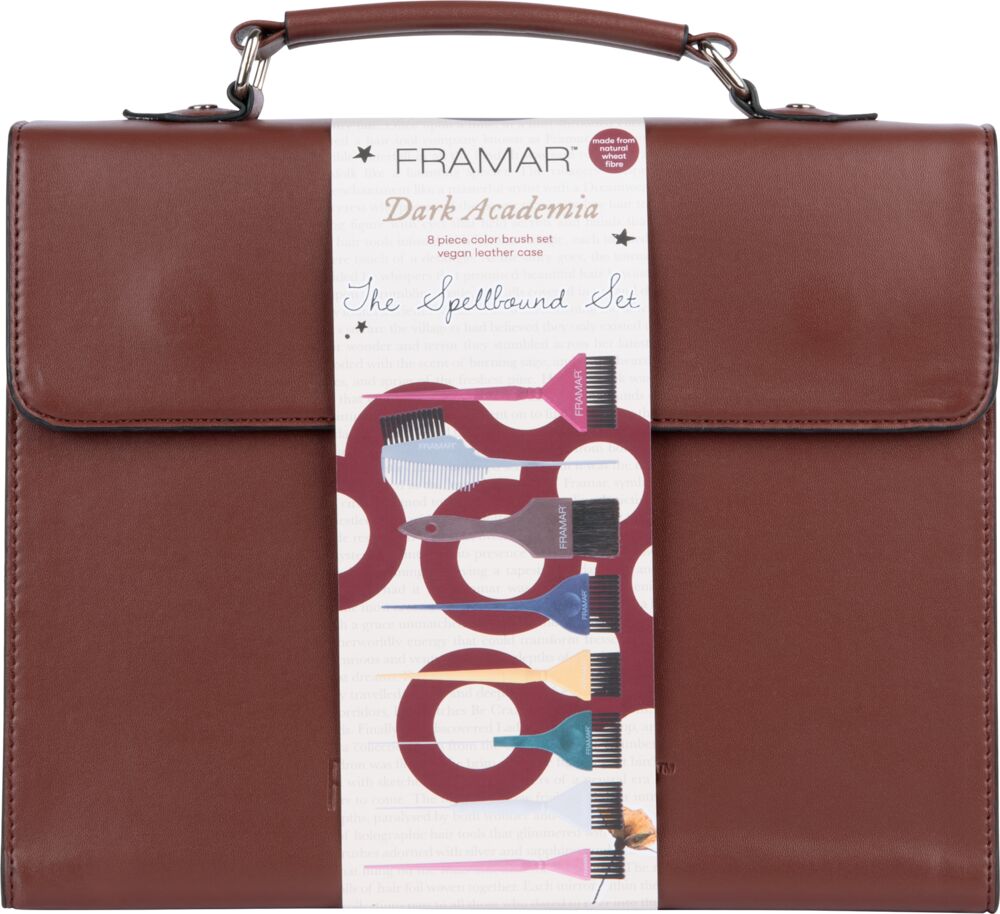 Framar Färbepinsel: The Spellbound Set Dark Academia (8 Stück + Koffer)