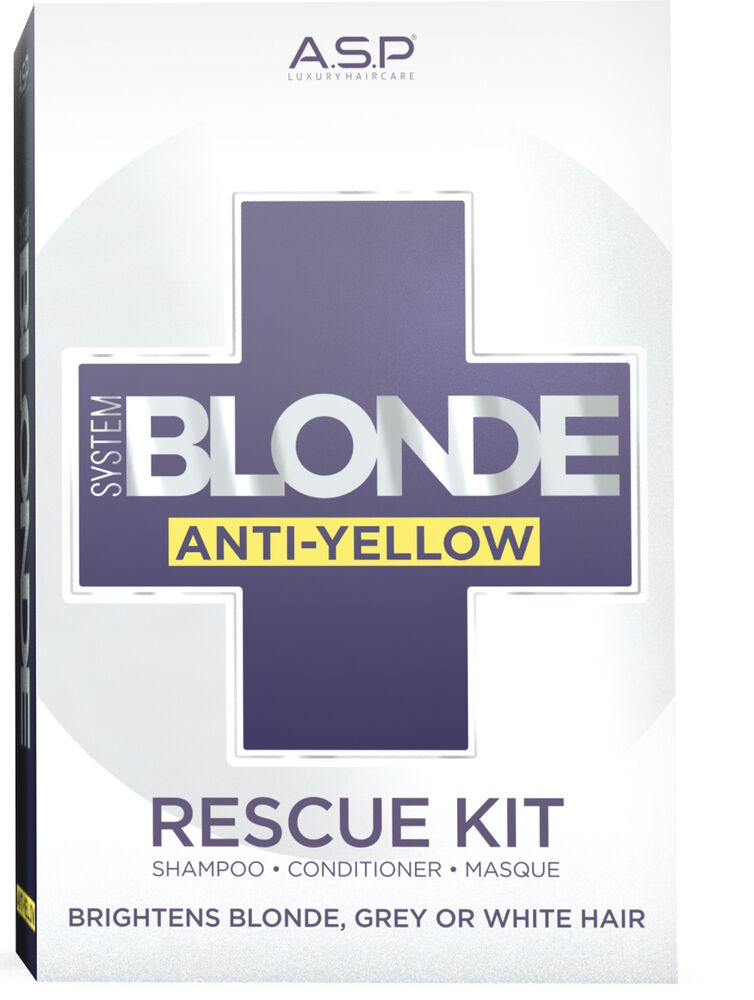 System Blonde Anti-Yellow Rescue Kit