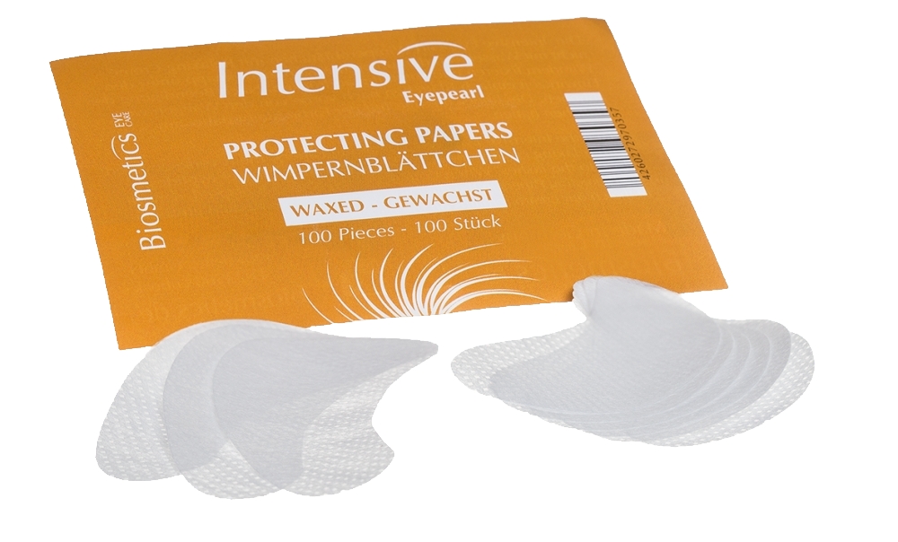 Intensive Wimpernblättchen gewachst