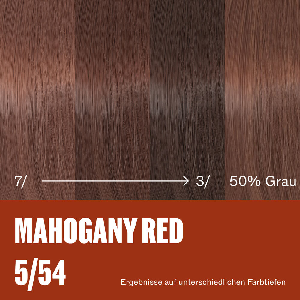 mahogany red