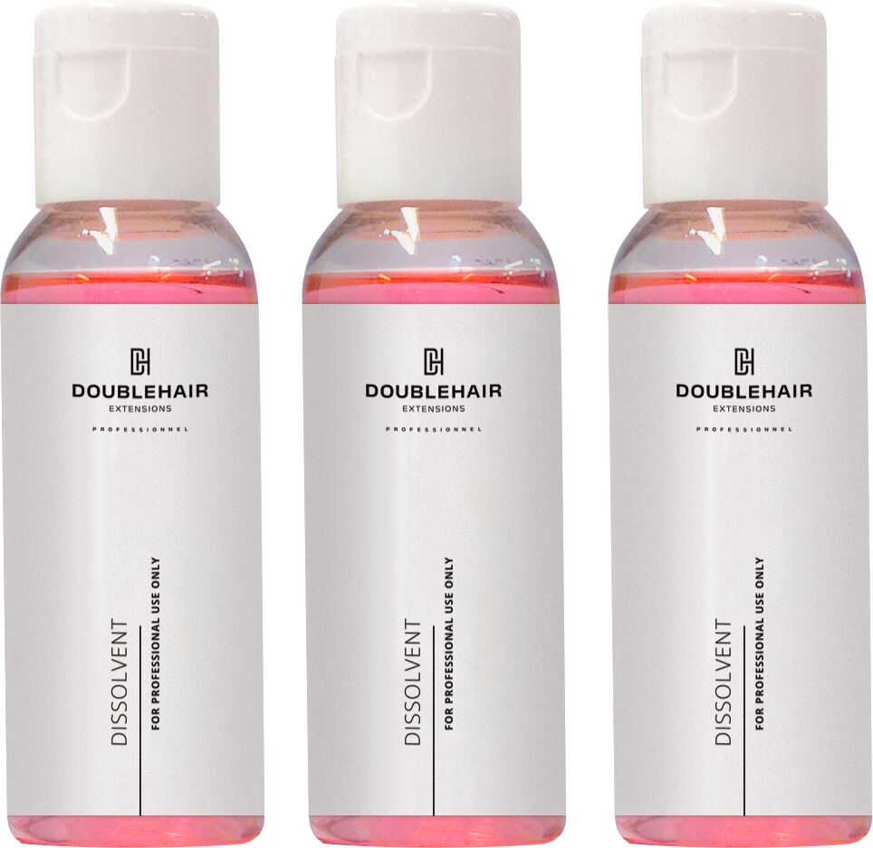 Doublehair Dissolvent 3x50 ml (zum Entfernen der Haarverlängerung)