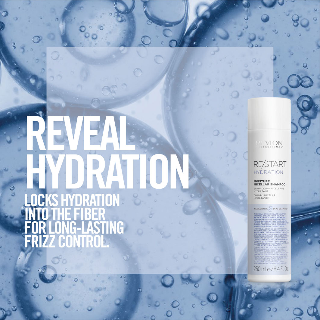 revlon-professional-re-start-hydration-moisture-micellar-shampoo-fuer-trockenes-haar-weiss-blaue-flasche-250-ml-vorteile-mit-einem-blauen-hintergrund
