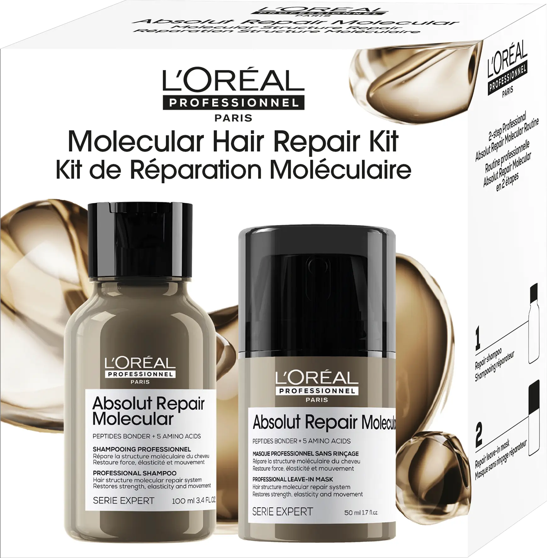 loreal-professionnel-absolut-repair-molecular-repair-kit-mit-shampoo-und-leave-in-cream-fuer-geschaedigtes-haar-produktbild