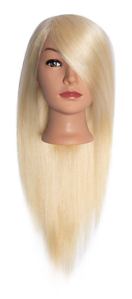 Efa ELLA Naturhaar lichtblond 50 cm (frisierkopf)