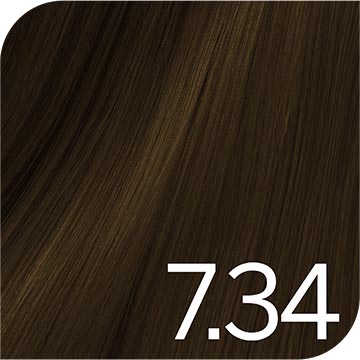 mittelblond gold kupfer