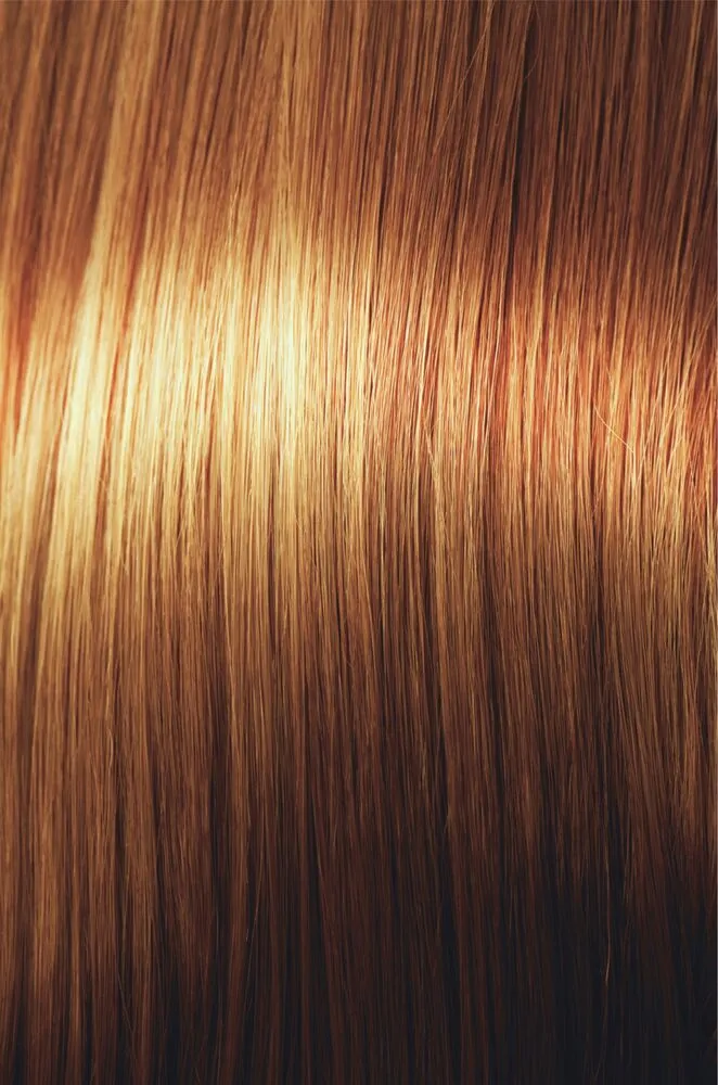 dunkelblond gold kupfer