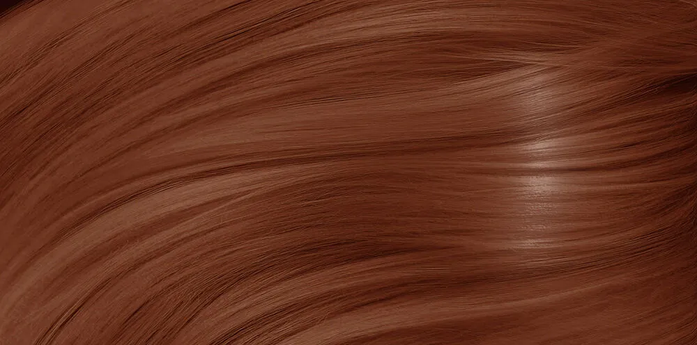 medium copper golden blonde