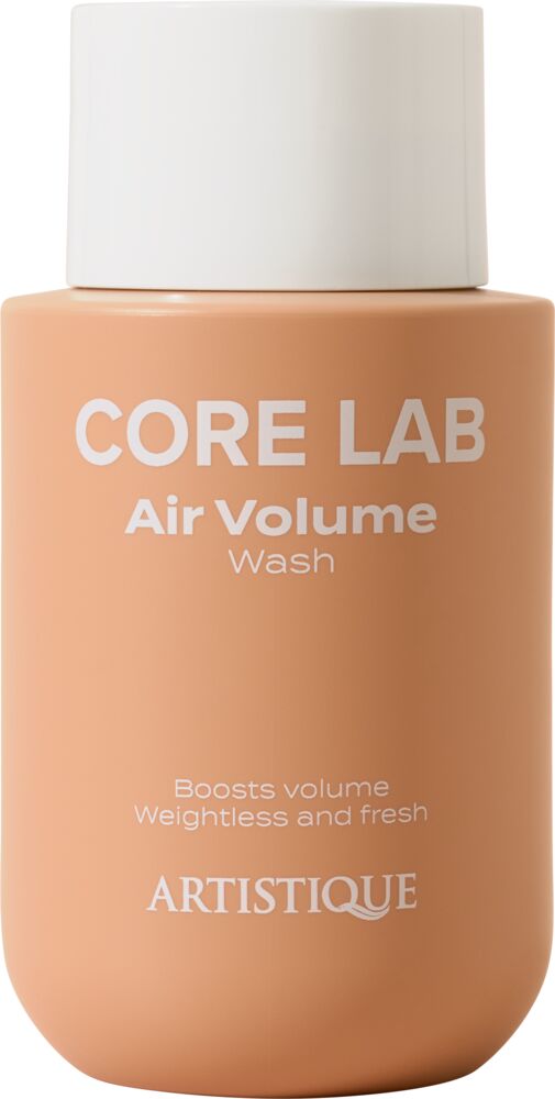 artistique-core-lab-air-volume-wash-flasche-haarpflege-fuer-mehr-volumen-in-beige-mit-weissem-deckel-250ml
