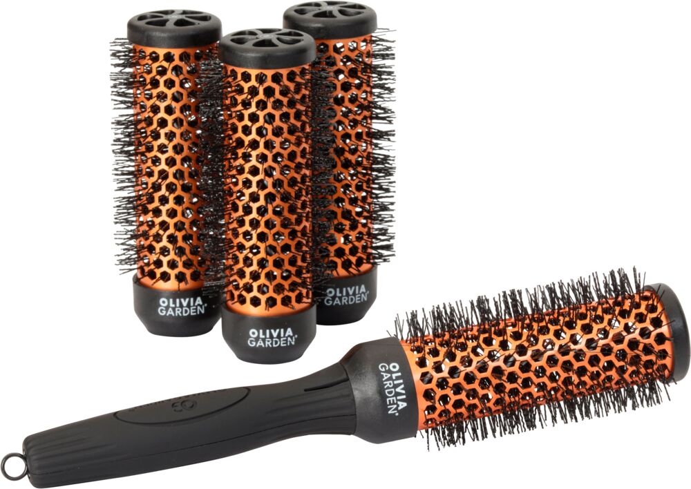 Olivia Garden Multibrush Sets - 4 Bürstenkörper + 1 Griff