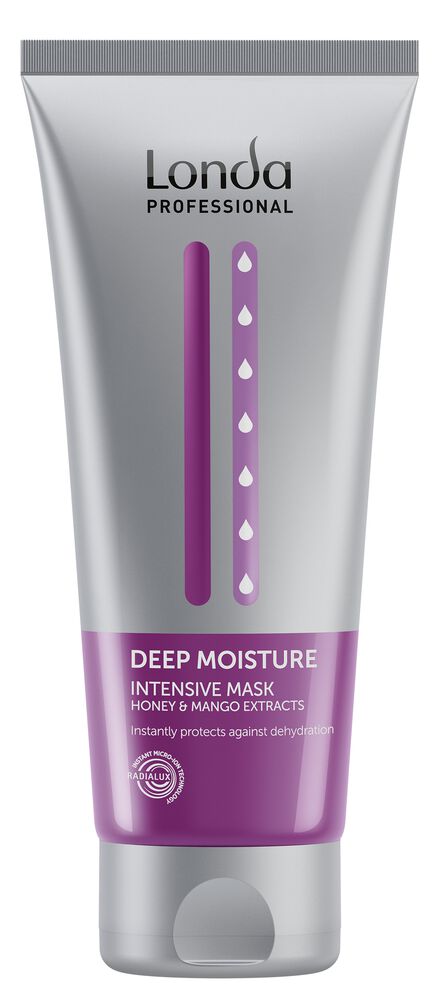 londa-deep-moisture-mask-fuer-sproedes-haar-graue-tube-mit-lilanen-akzenten-logo-text-200-ml