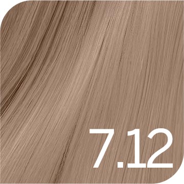 mittelblond asch irisé