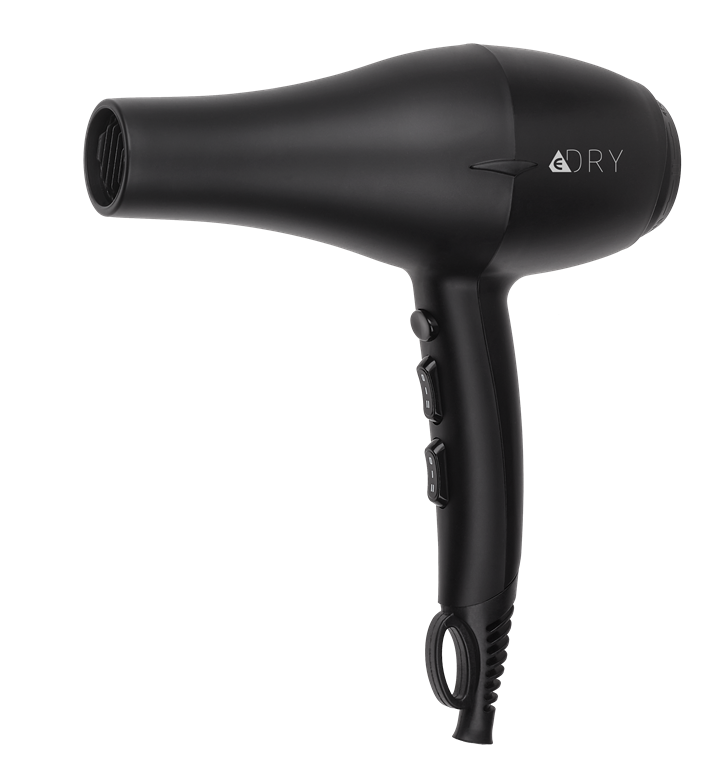 Efalock Haartrockner eDry schwarz/matt