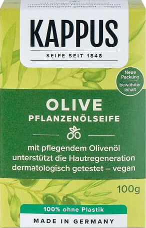 KAPPUS Pflanzenöl-Seife 100g