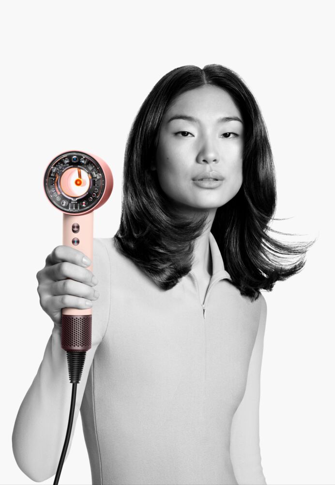 Dyson Supersonic Nural Haartrockner in ceramic pink und rosé