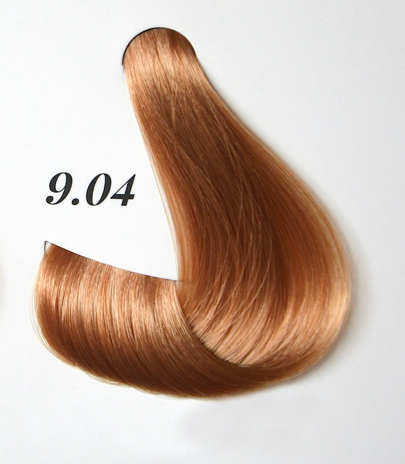 very light natural copper blonde