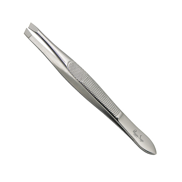 peggy-sage-epilierpinzette-nachgebig-fuer-profis-rostfreier-edelstahl-9-cm-abgeschraegter-spitze