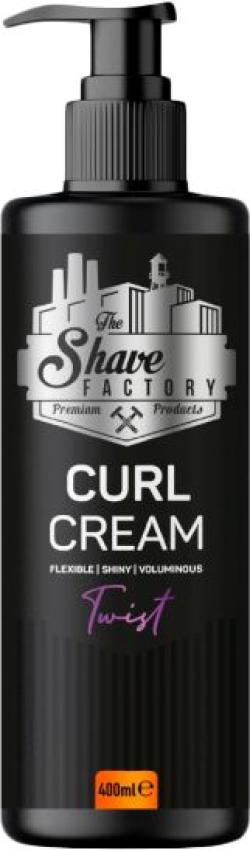 the-shave-factory-curl-cream-anti-frizz-400-ml-schwarzer-pumpspender