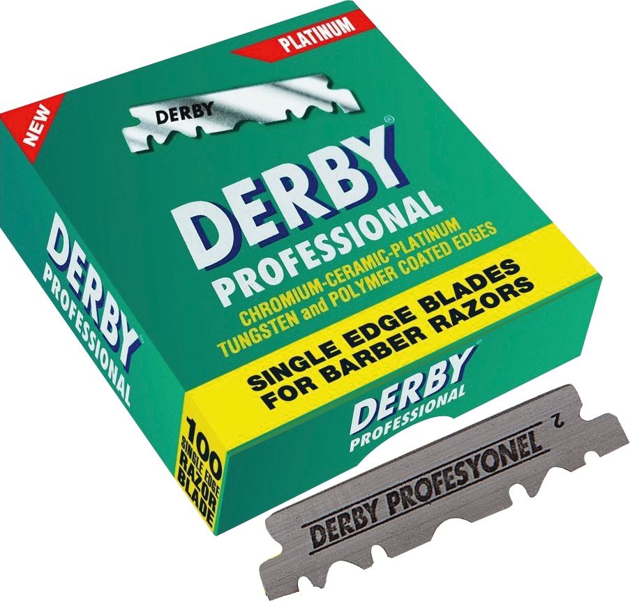 Derby Single Edge Rasierklingen 100 Stück (Einzelklinge)