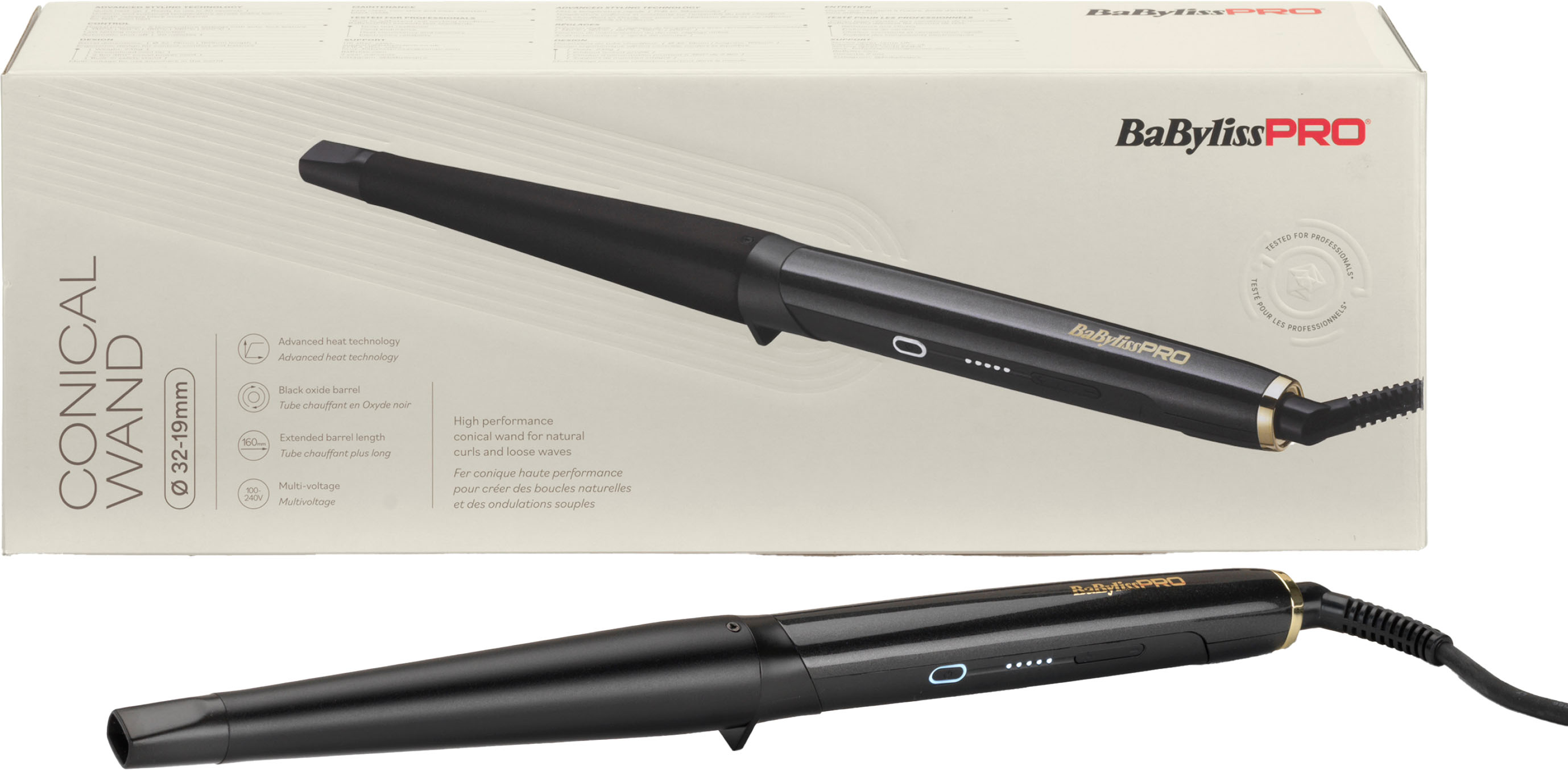 babylisspro-high-performance-conical-wand-konischer-lockenstab-19-bis-32mm-schwarz-mit-goldener-schrift-und-umverpackung