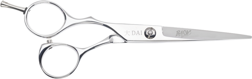 Aristo Friseurscherenset Linkshand: DAI Friseurschere 5.5 Offset +  6.0 Modellierschere Offset
