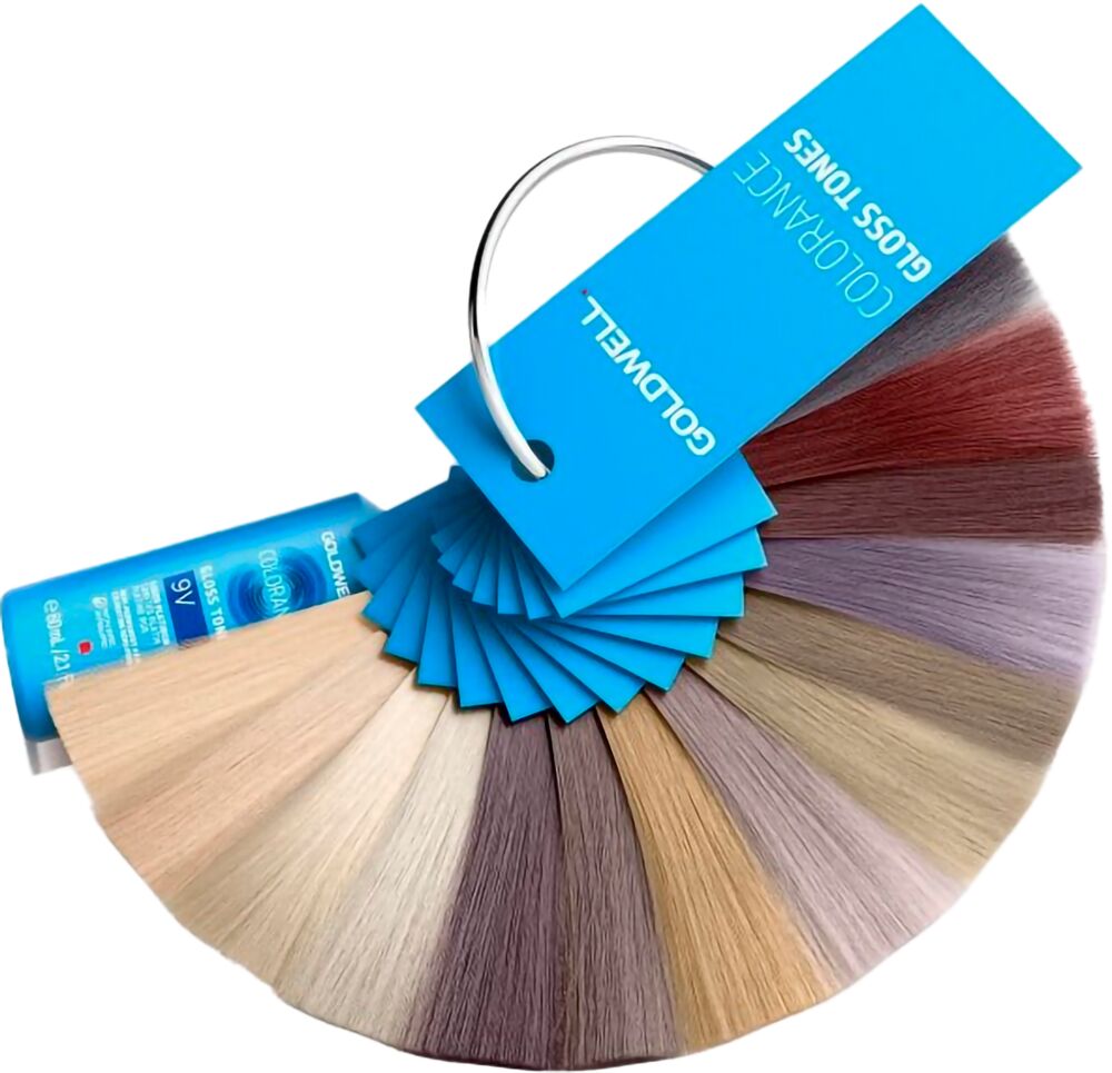 Goldwell Colorance Gloss Tones Farbkarten für Glossing