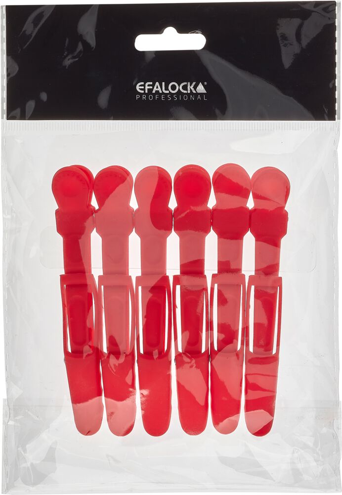 Efalock Sharkclips Soft 6 Stück