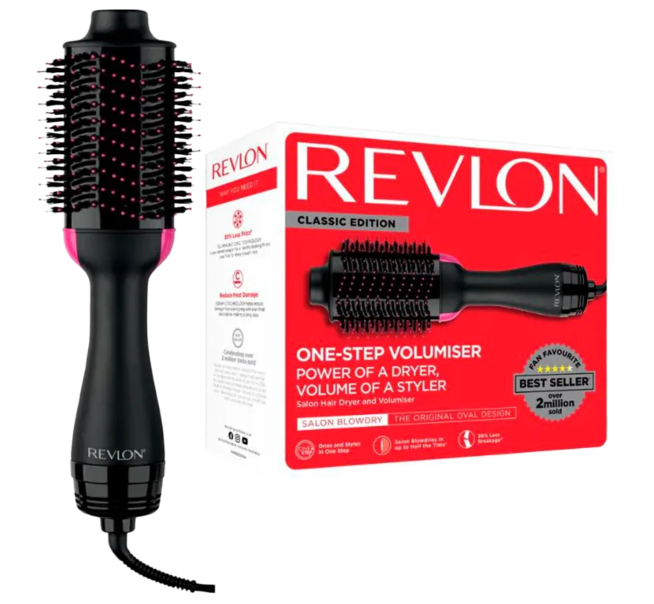 revlon-one-step-volumiser-power-of-a-dryer-classic-edition-warmluftbuerste-mit-verpackung-produktbild