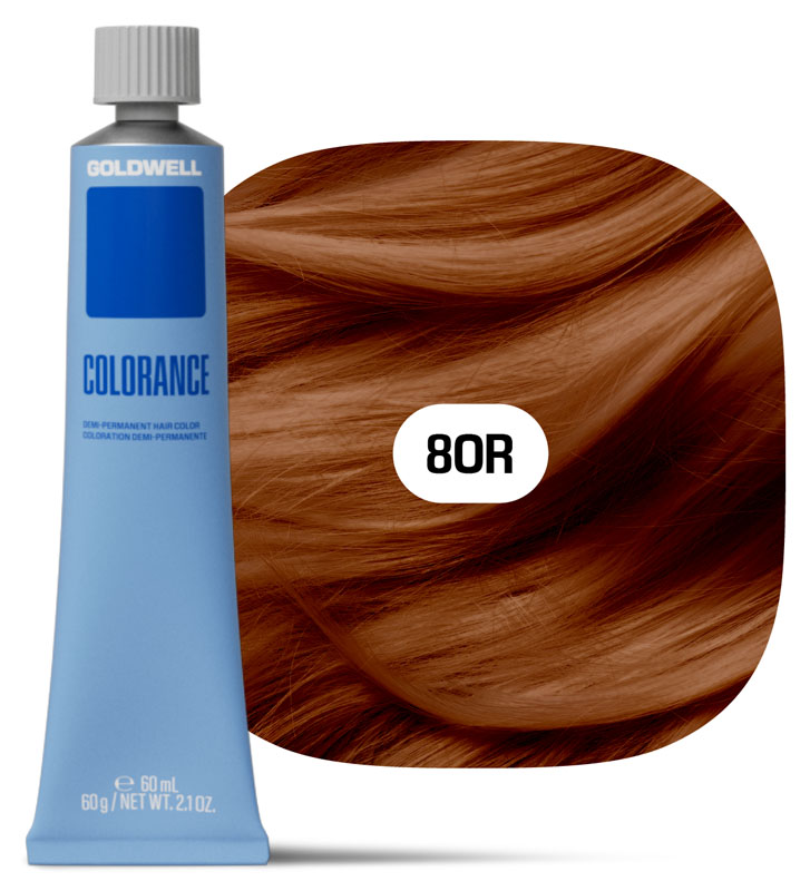 hellblond orange-rot