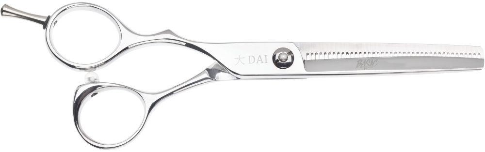 Aristo Friseurscherenset Linkshand: DAI Friseurschere 5.5 Offset +  6.0 Modellierschere Offset