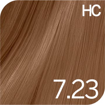 mittelblond irisé gold