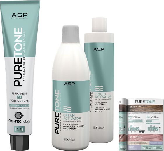ASP Pureton Haarfarbe ohne Ammoniak im Set