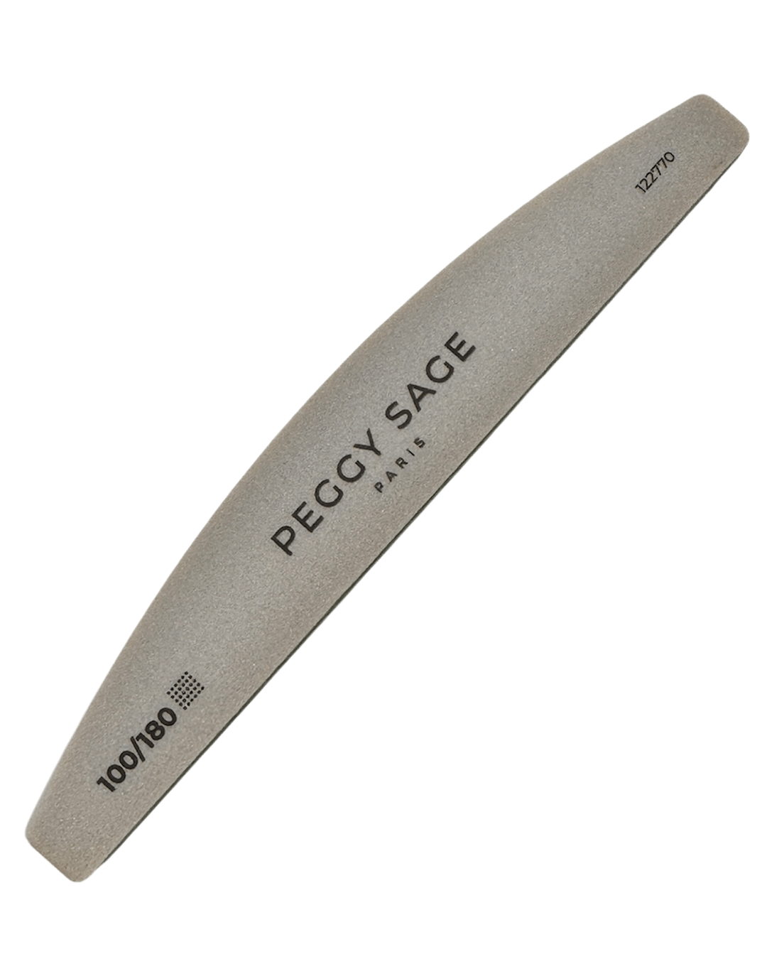 Peggy Sage 2-Seitige Halbmond dicke Nagelfeile 100/180