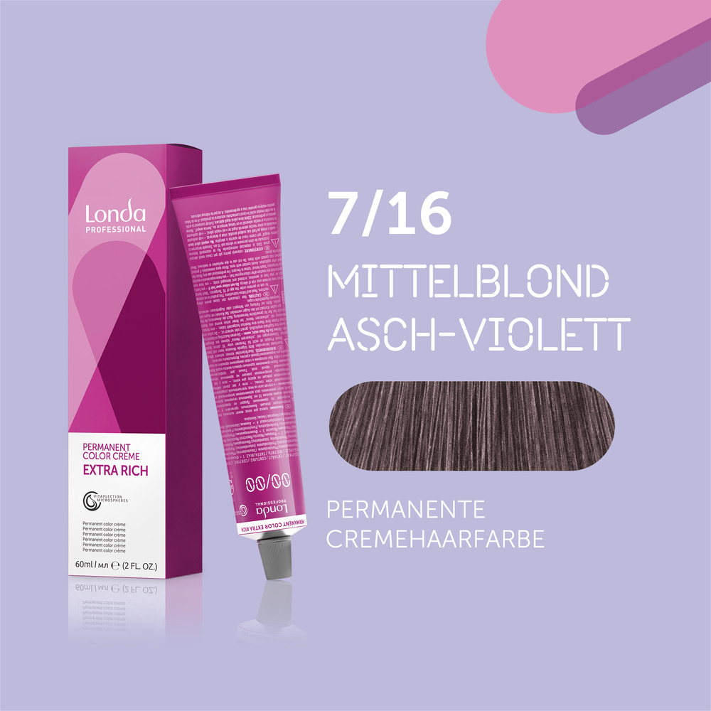 mittelblond asch-violett