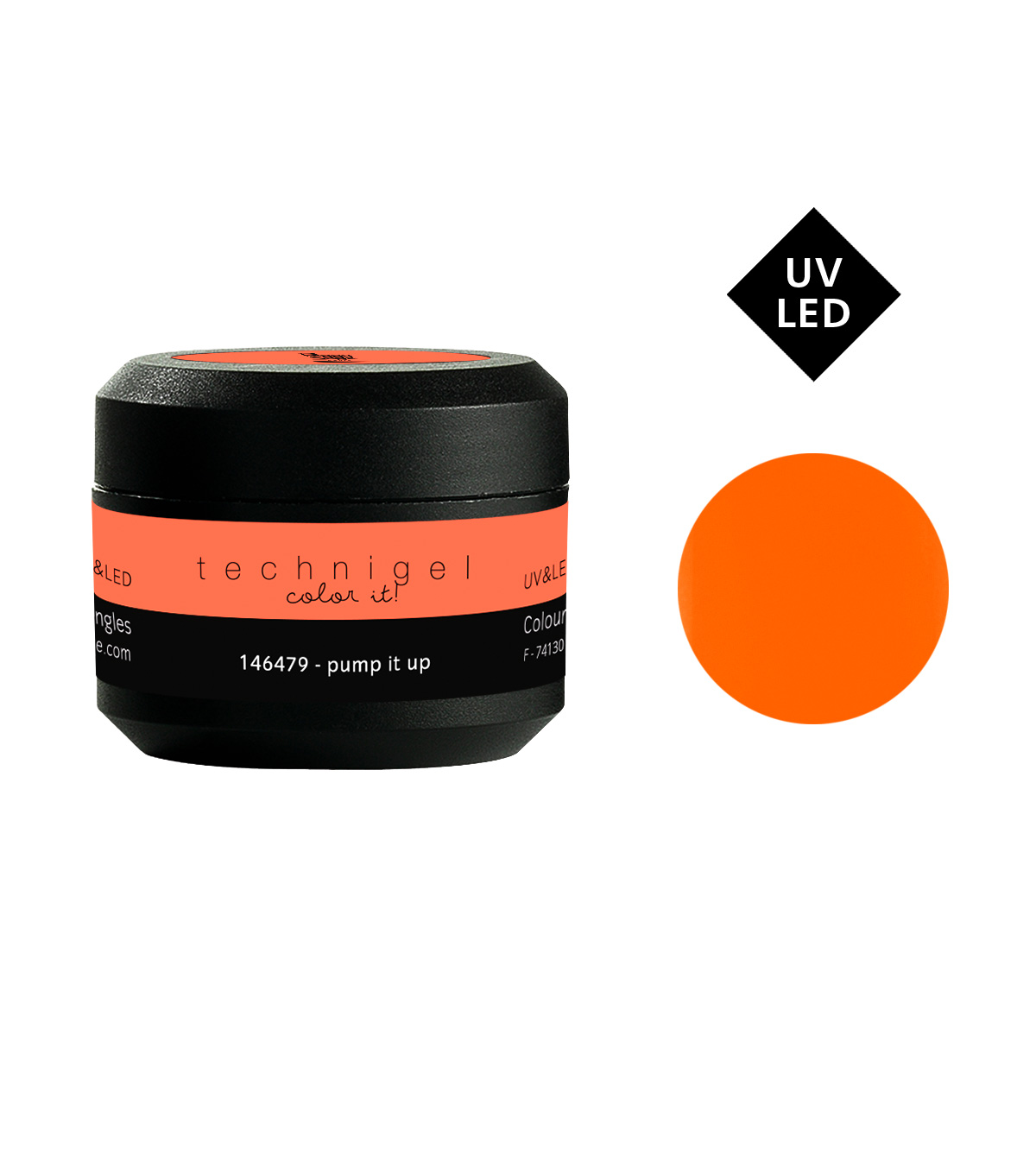 Farbiges UV & LED Gel gelackt 5g