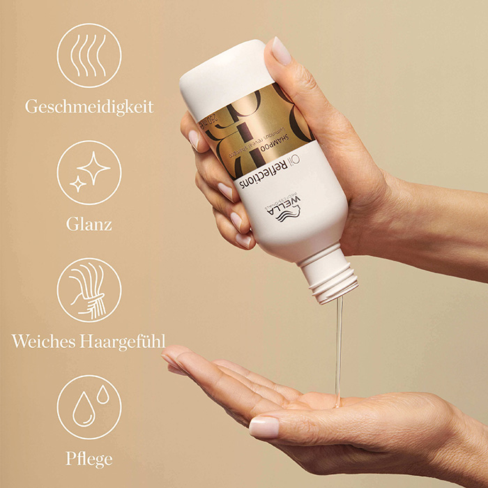 Wella Oil Reflections Shampoo für alle Haartypen