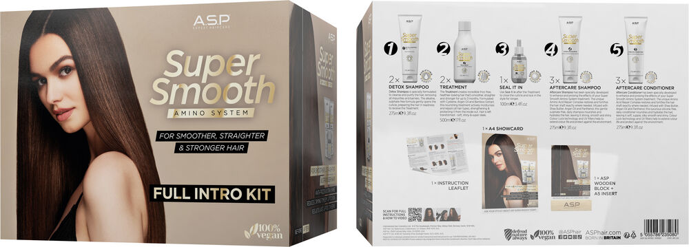 ASP Super Smooth Set zur Haarglättung