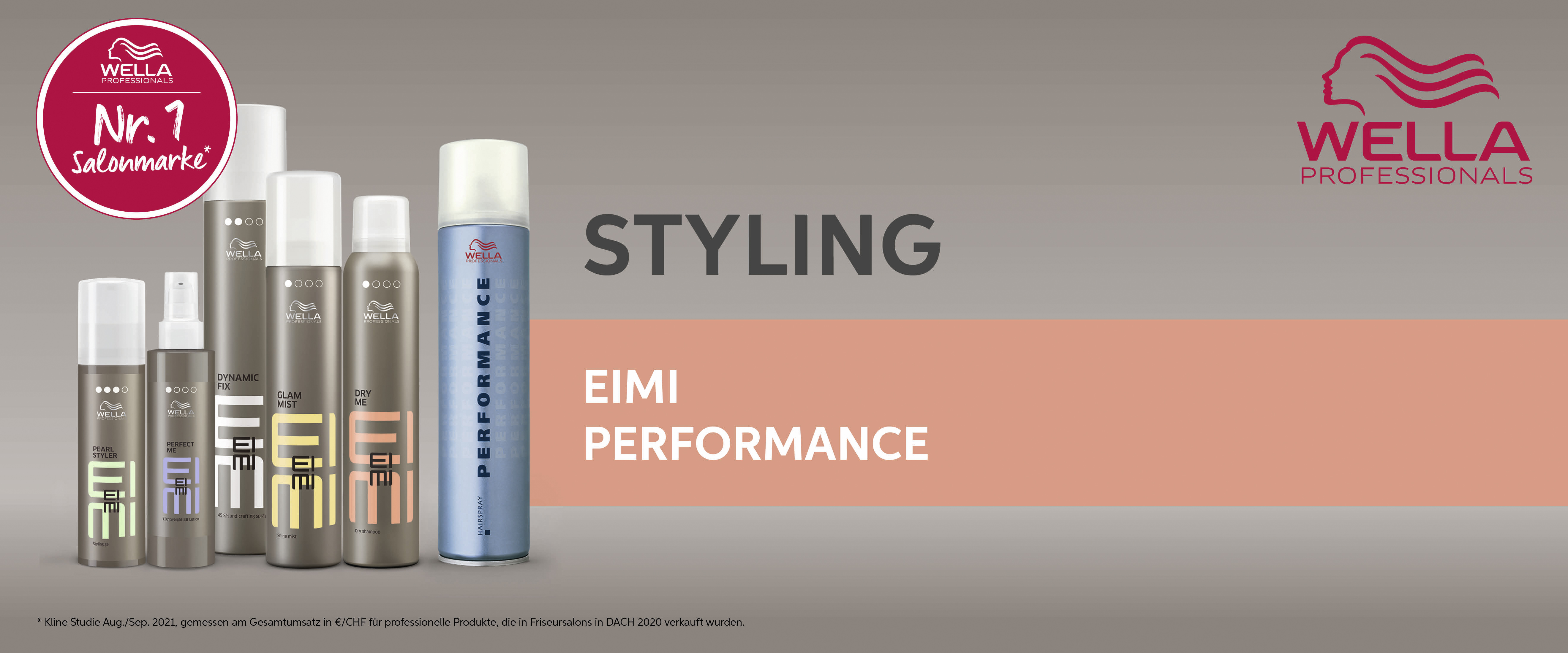 wella-markenbanner-styling-dunkelbeige-eimi-perfomance-sechs-haarsprays-icon-nummer-eins-salonmarke-text