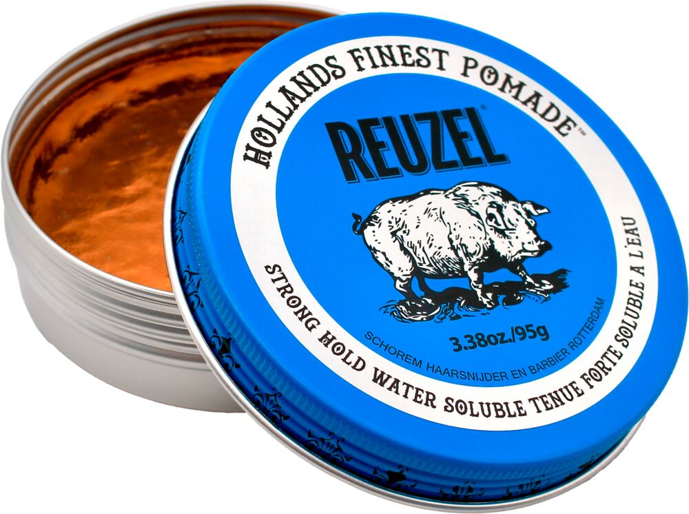Reuzel Pomade Blue (für polierten Look mit starkem Halt)