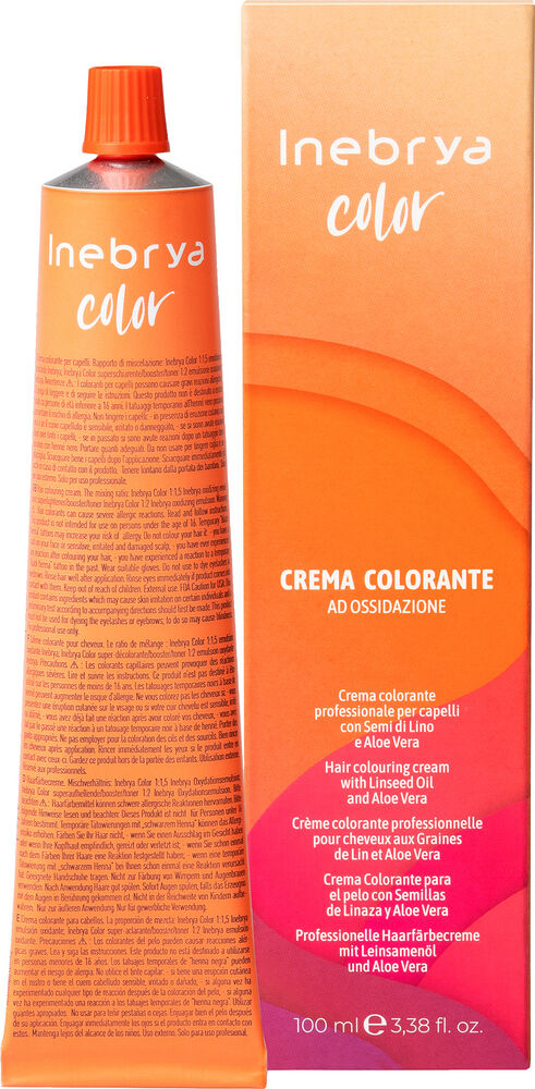 21400200-inebrya-color-haarfarbe-100ml-tube-und-umverpackung-orangener-farbton