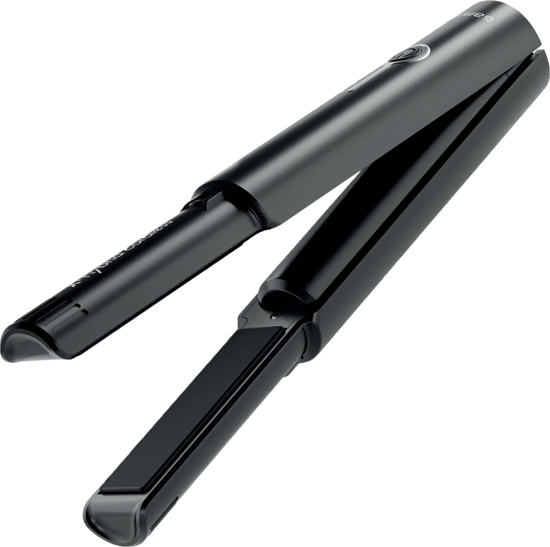 schwarzes-gamma-x-hybrid-cordless-mini-glaetteisen