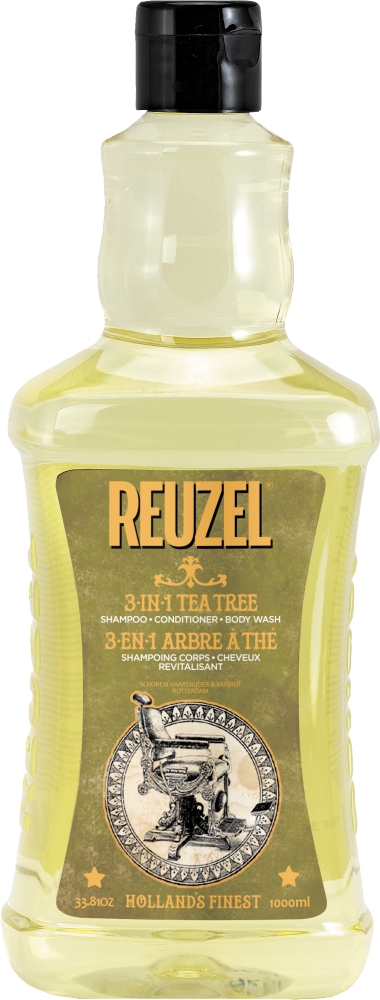 Reuzel 3-in-1 Tea Tree Shampoo 1000ml